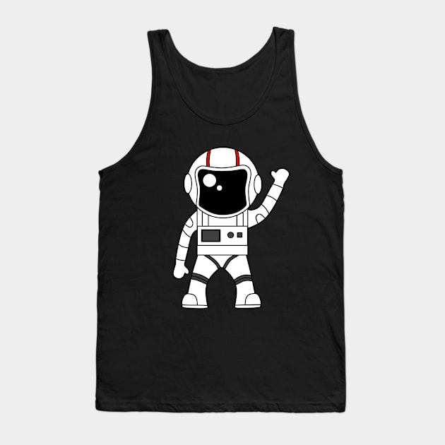 astronaut Tank Top by myepicass